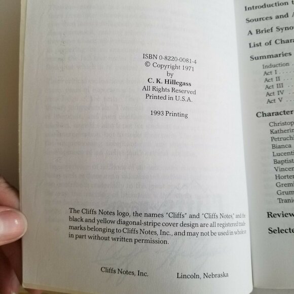 The Great Books Foundation Chicago 1955 and Shakespeare Cliffs Notes 8 Books - Picture 11 of 11